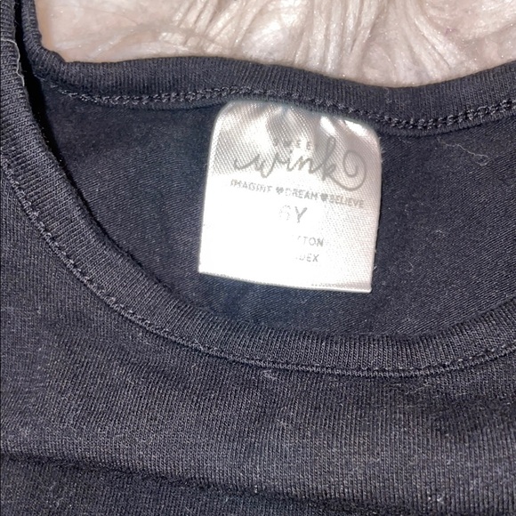 Sweet Wink Black and Pink Dress with Bat Design - Picture 2 of 5